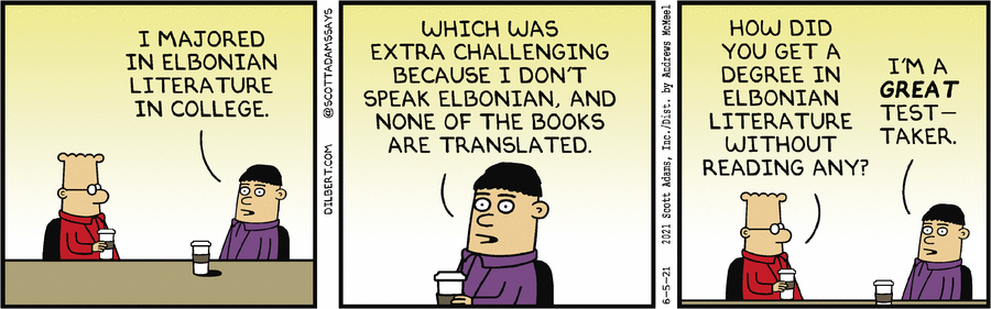 Dilbert Cartoon